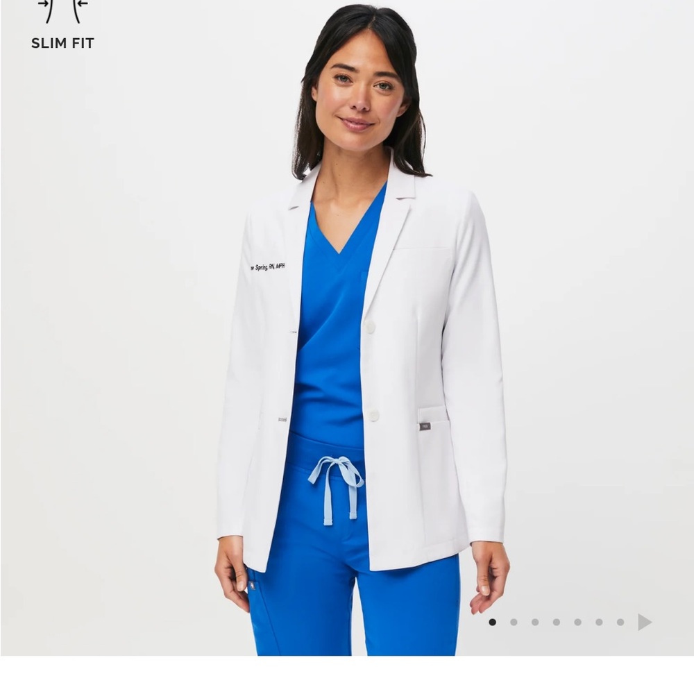 Figs lab coat- short slim